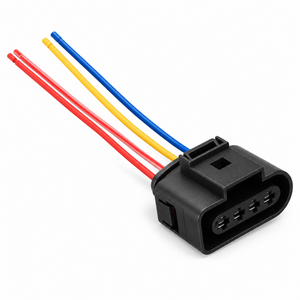 1.8T 20VT 4 Pin Ignition Coil Pack Connector Plug Wiring Loom Harness 1J0973724 – C2/cable.c2b – image 3
