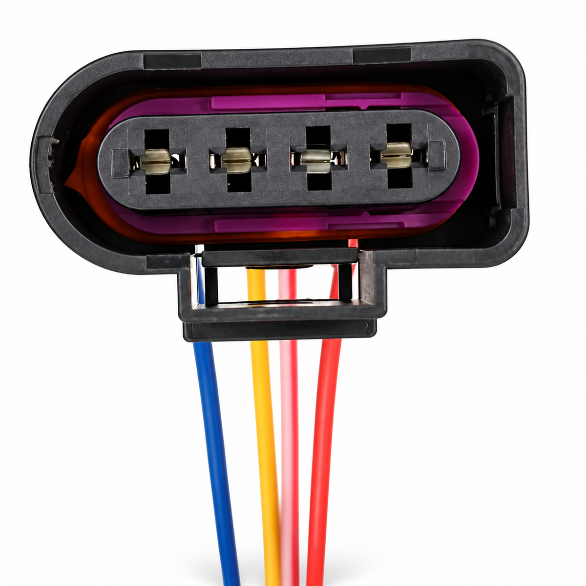 1.8T 20VT 4 Pin Ignition Coil Pack Connector Plug Wiring Loom Harness 1J0973724 – C2/cable.c2b – image 4
