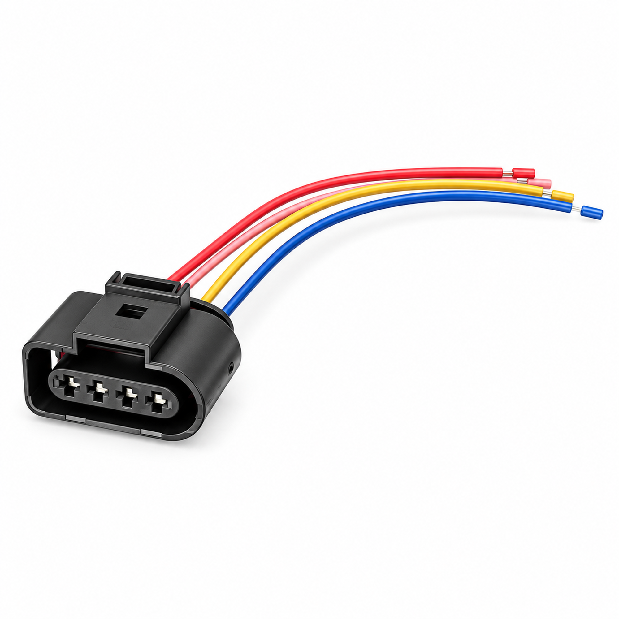 1.8T 20VT 4 Pin Ignition Coil Pack Connector Plug Wiring Loom Harness 1J0973724 – C2/cable.c2b – image 5