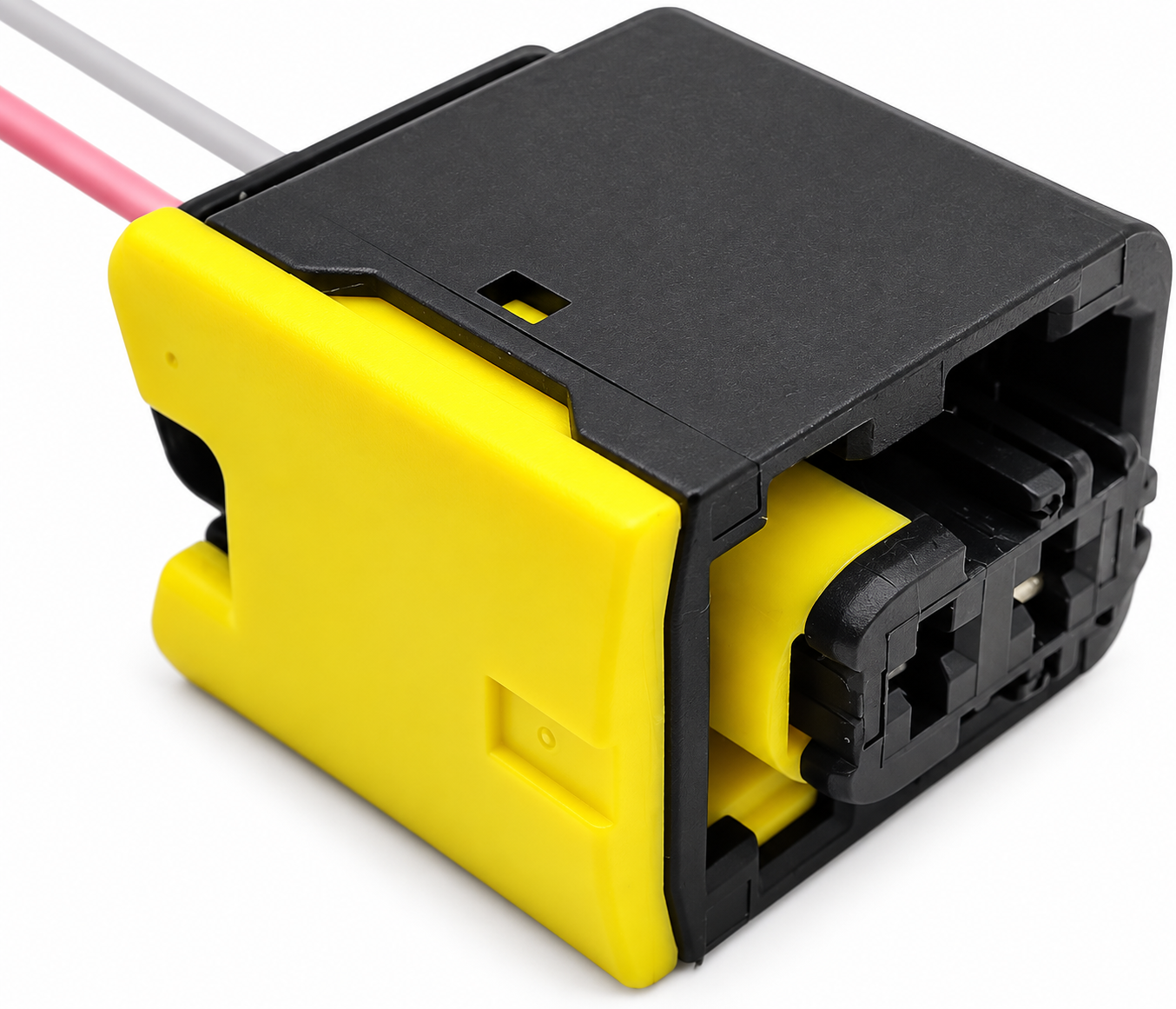 2 Pin Female HDSCS Pre-wired Connector Harness Plug 1-1418483-1 with 30cm of Cable