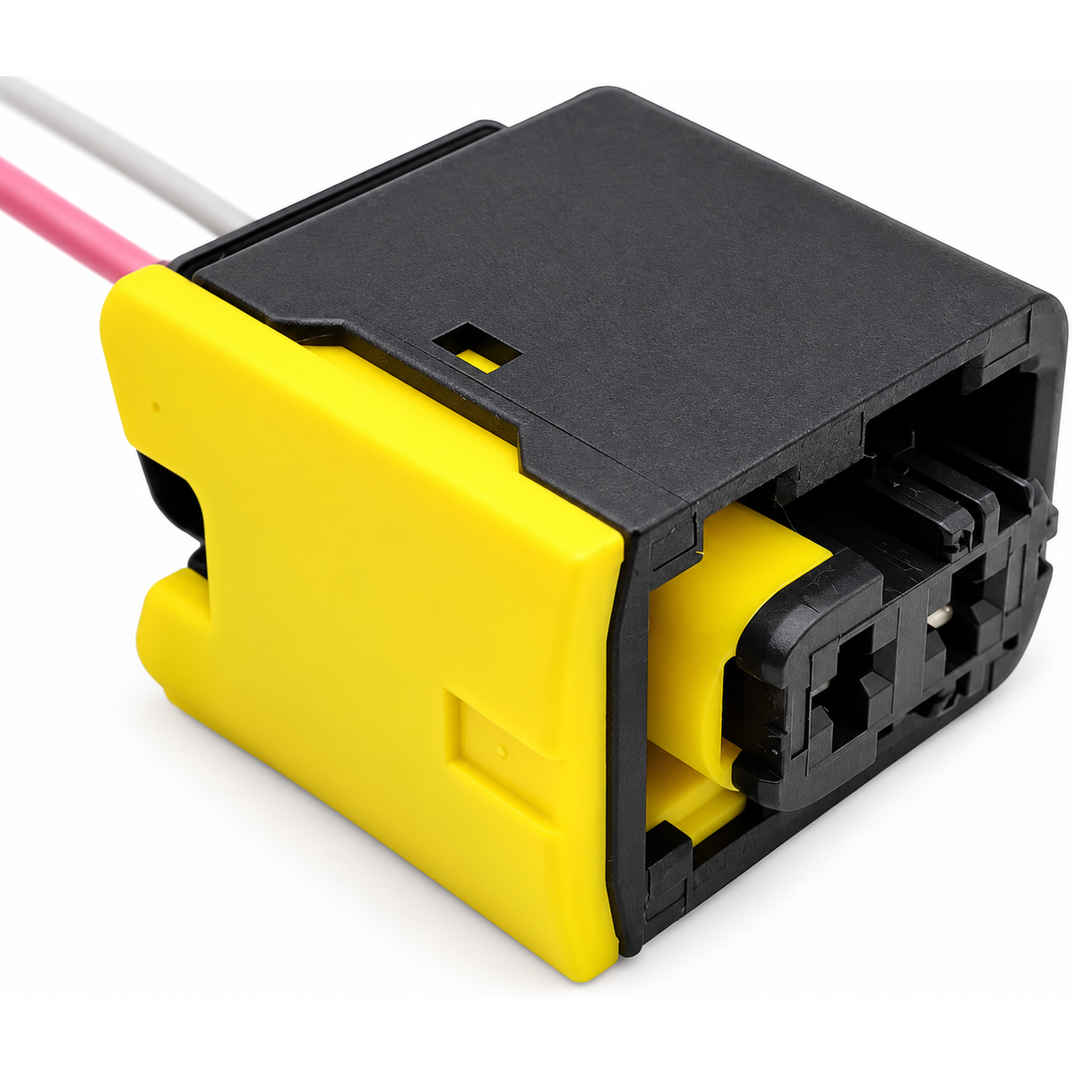2 Pin Female HDSCS Pre-wired Connector Harness Plug 1-1418483-1 with 30cm of Cable – C20/H283 – image 3
