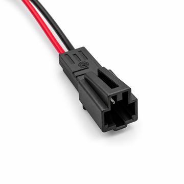 2 Pin Lamp Socket Connector For Audi VW Skoda - Prewired 15cm 18AWG - OE 4E0 972 575 – C254 – image 1