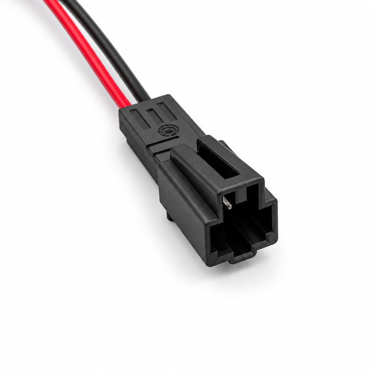 2 Pin Lamp Socket Connector For Audi VW Skoda - Prewired 15cm 18AWG - OE 4E0 972 575 – C254 – image 1