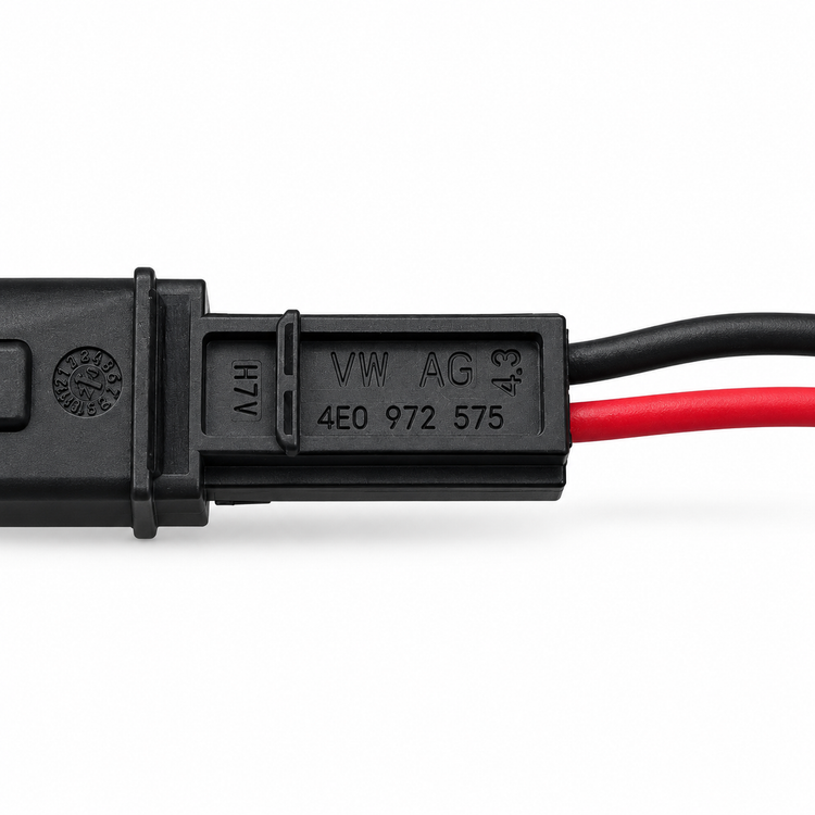 2 Pin Lamp Socket Connector For Audi VW Skoda - Prewired 15cm 18AWG - OE 4E0 972 575 – C254 – image 7