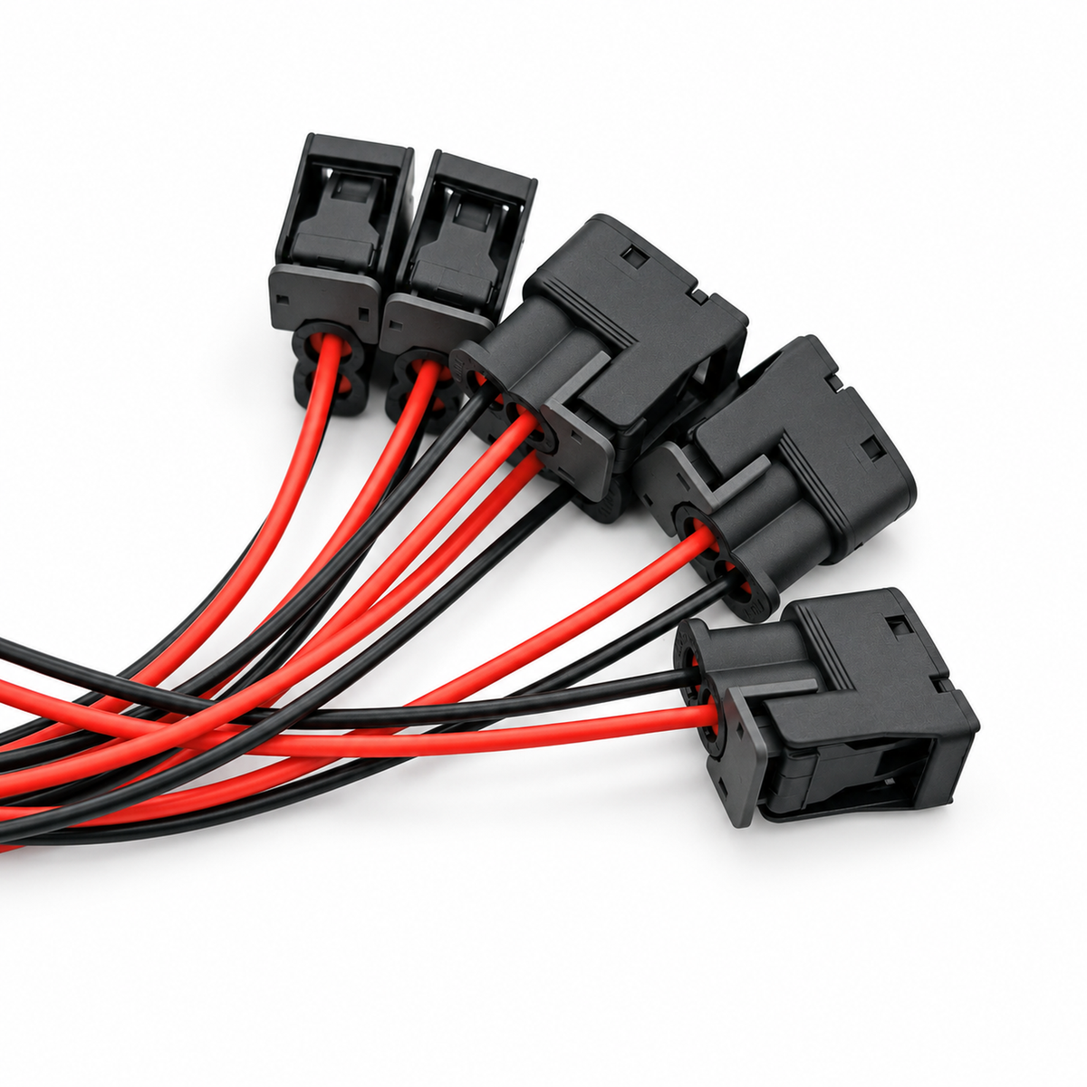 6pcs 2 Pin Coil Pack Pigtail Connector for Toyota 1JZ 2JZ GTE VVTi Prewired – C260 – image 4