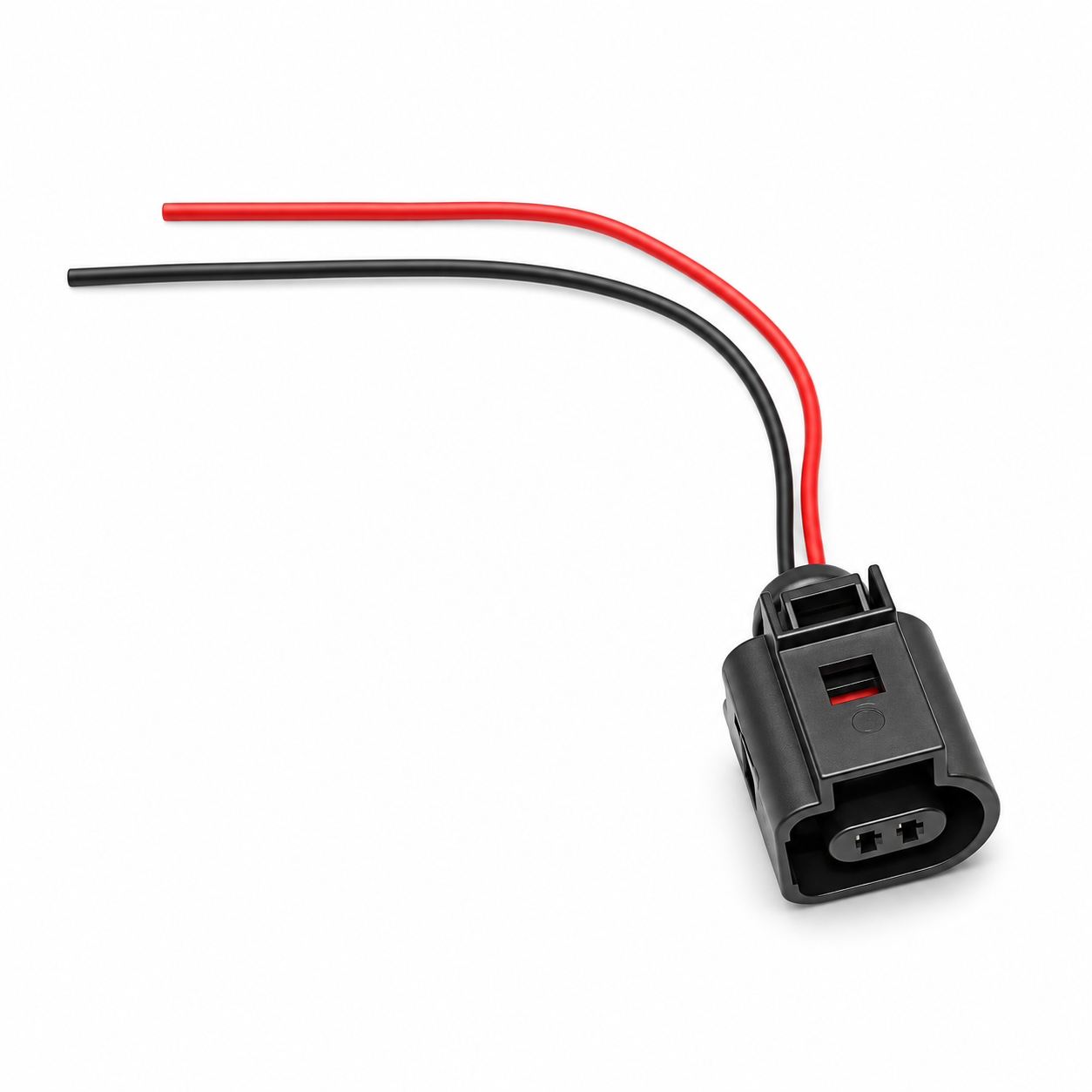 2 Pin 1J0973702 Outer Ambient Air Temperature Plug Pigtail Wiring For VW Jetta Passat Audi
