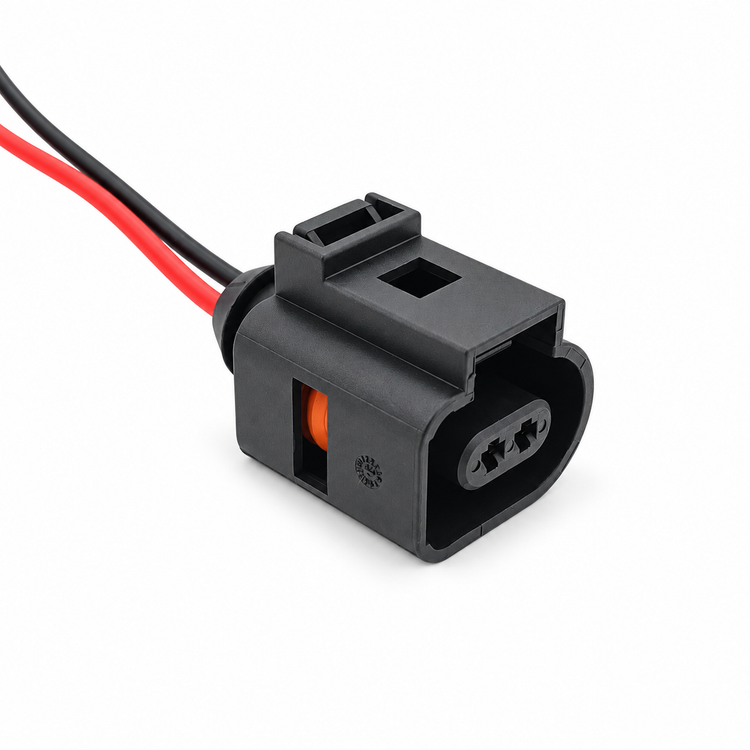 2 Pin Auto Electrical Wiring Harness Plug 1J0973702 for VW Audi A3 A4 A6 A8 Q3 Q5 Q7 TT Passat B6 – C3/cable.c3f – image 2