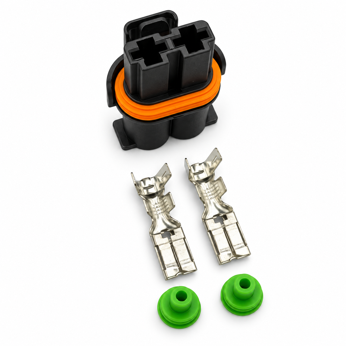 2 Pin Connector Plug For Land Rover Freelander Ford Mondeo Galaxy Volvo S60 S80 V70 XC60 940004107 - – C324 – image 2