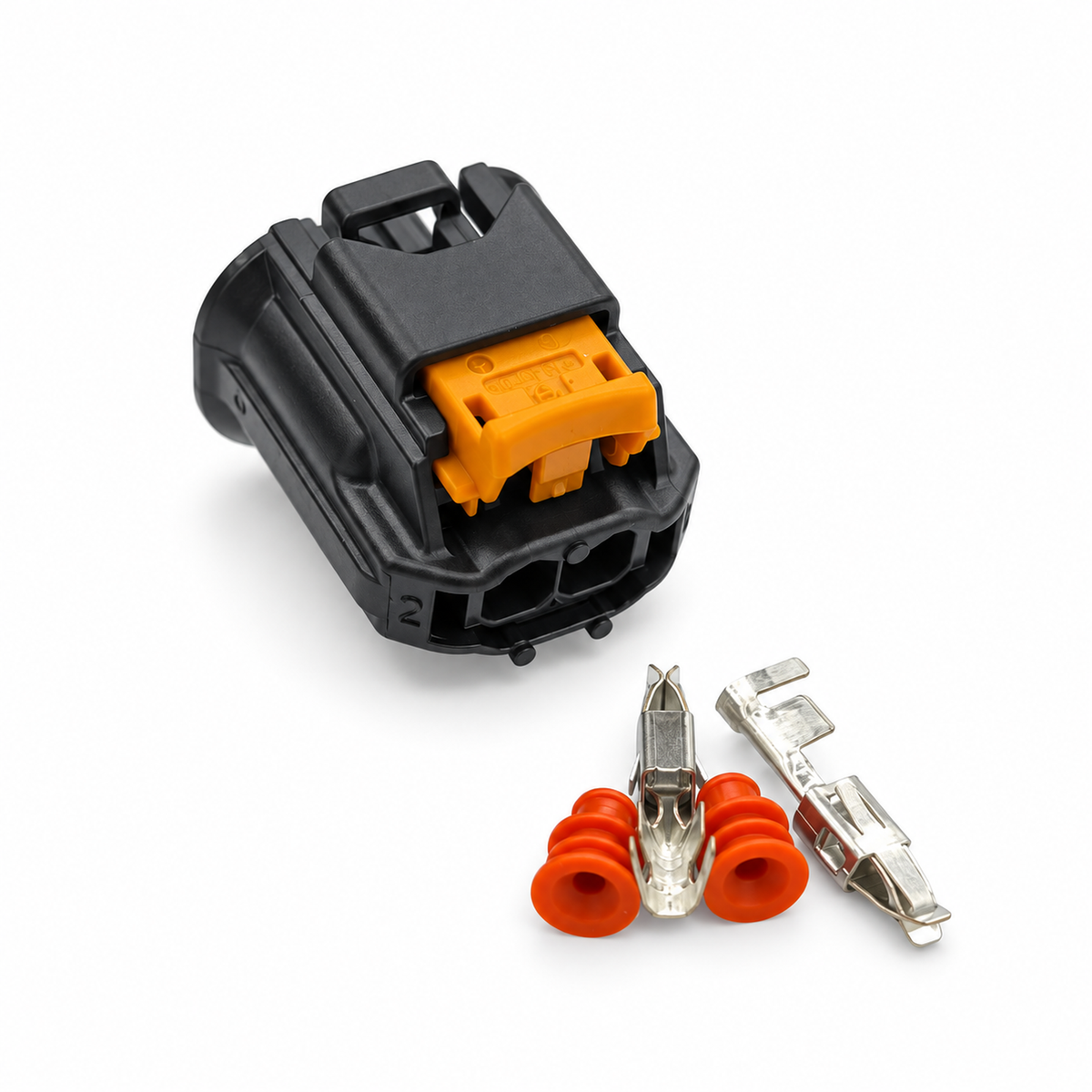 2 Pin Connector Fuel injector Wire harness plug 13669863 13106045 P00142877 For Peugeot Citroen Renault – C326 – image 2