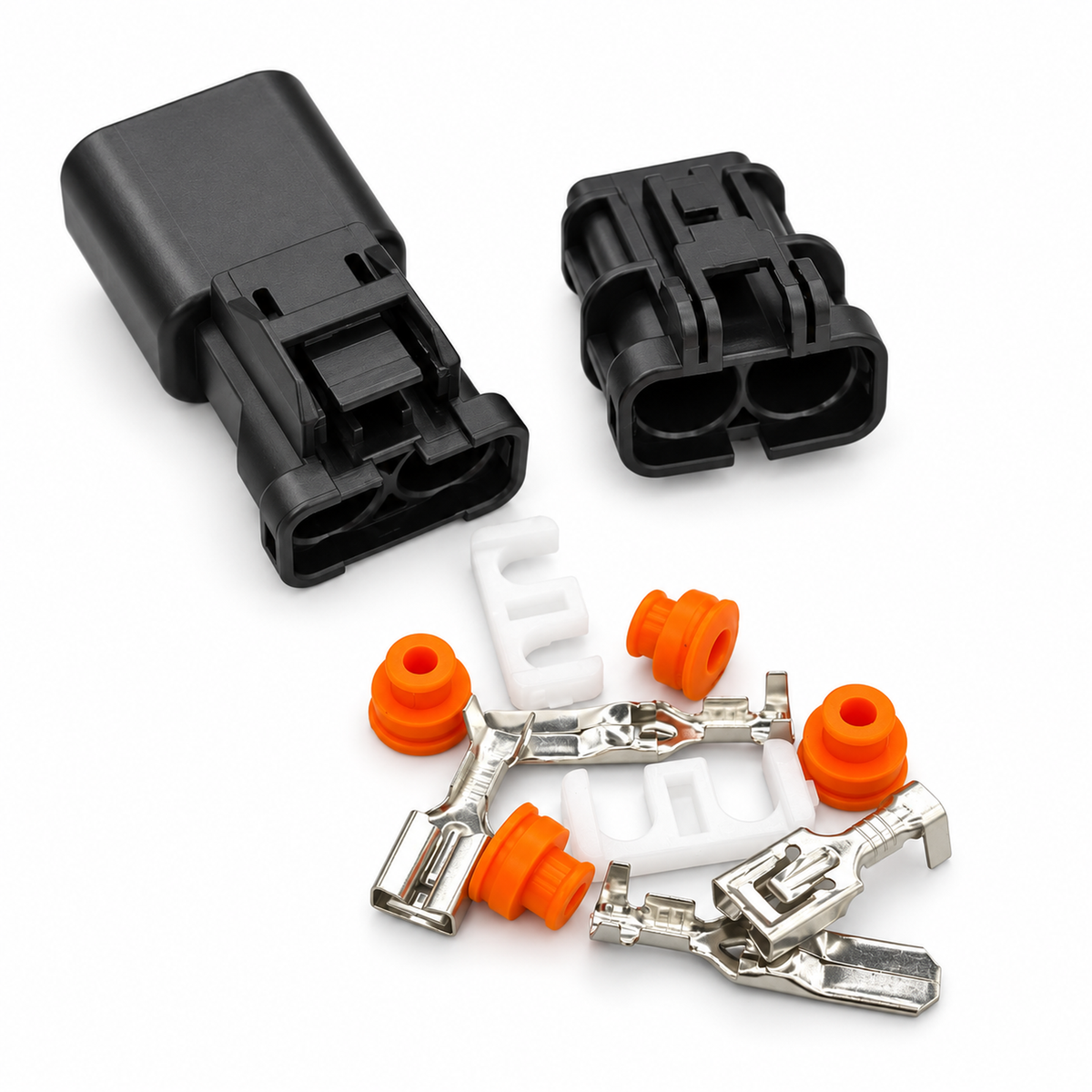 2 Pin Connector Plug For Honda Obd Distributor for Car Speed Water Temperature - Unwired Kit With Terminals – C338 – image 3