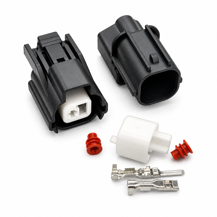 1 Pin Sensor Connector For Honda - Unwired Kit With Terminals Seals - OE 6181-0227 6189-0386 – C339 – image 1
