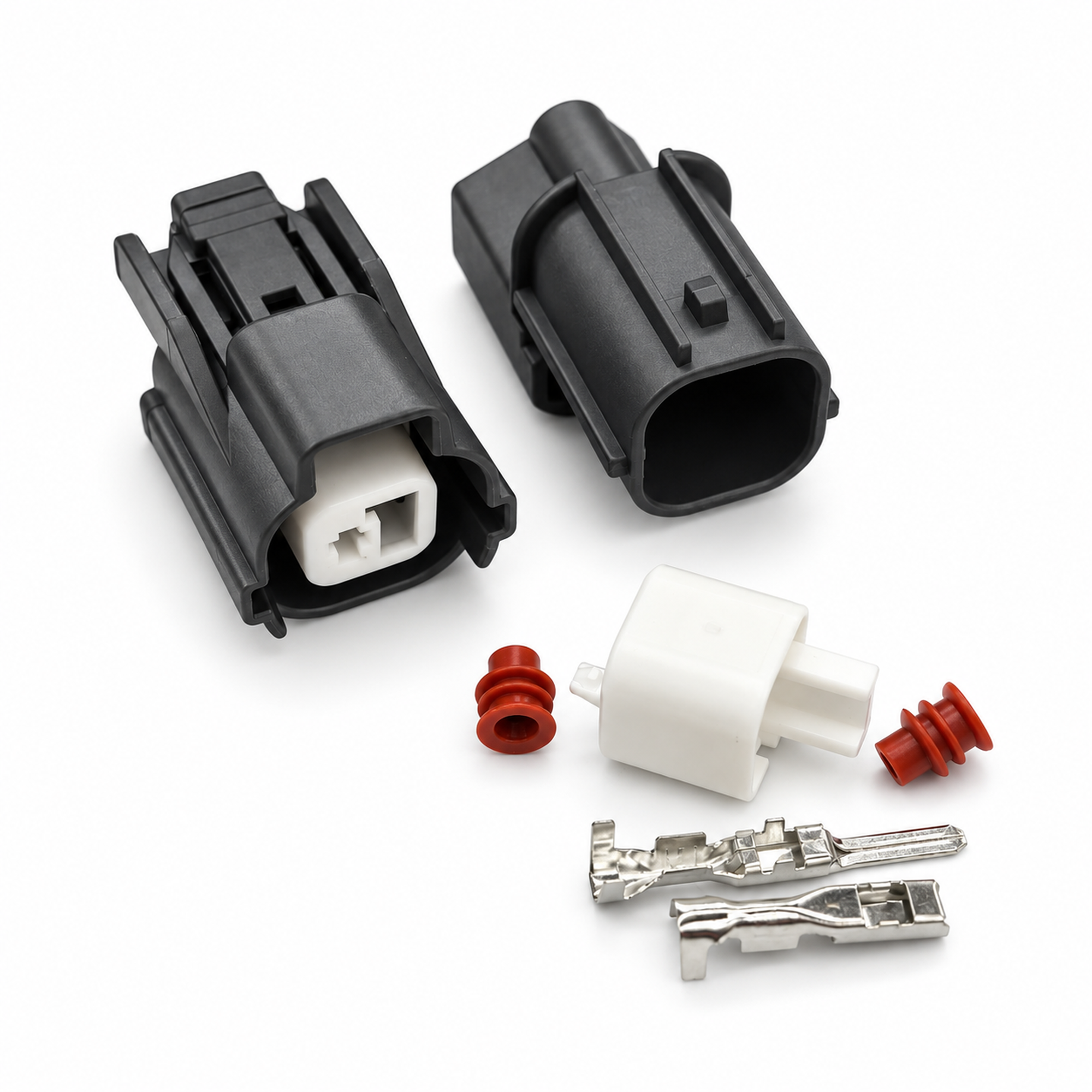 1 Pin Sensor Connector For Honda - Unwired Kit With Terminals Seals - OE 6181-0227 6189-0386 – C339 – image 2