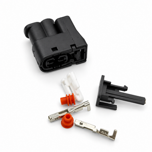 2 Pin Connector Plug For Toyota Hyundai Kia 1JZ-GTE 2JZ-GTE - Unwired Kit With Terminals Seals - OE – C340 – image 2