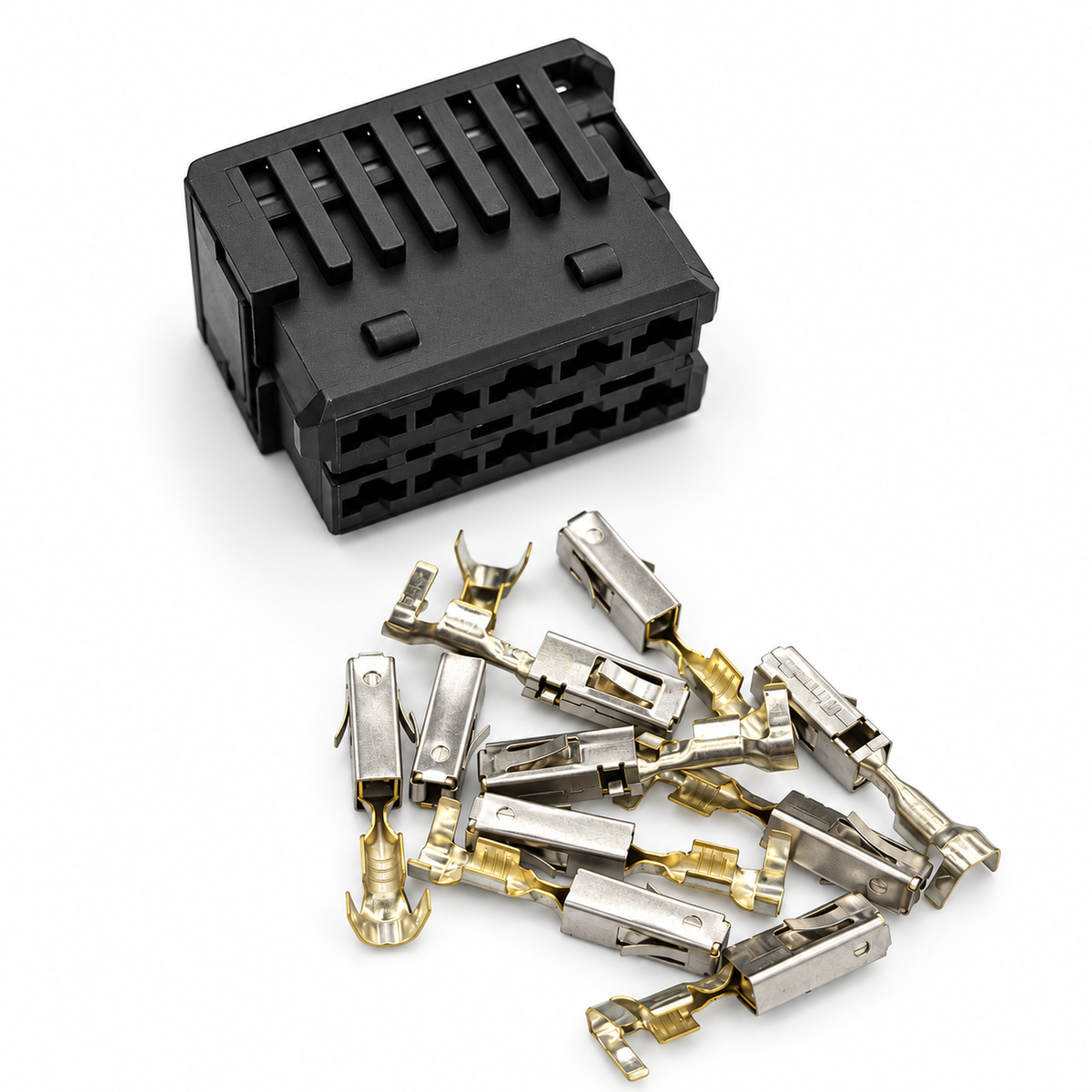 10 Pin Connector Plug For 10 Pin 2.8 Series Female Automobile Unsealed Connetor 1418994-1 with the Truck – C377 – image 2