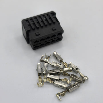 10 Pin Connector Plug For 10 Pin 2.8 Series Female Automobile Unsealed Connetor 1418994-1 with the Truck Auto Parts - Unwired Kit With Terminals Seals - OE 1418994-1