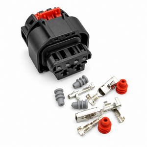6 Pin Connector Plug For BMW - Unwired Kit With Terminals Seals - OE 2302238-1 8992188-01 2302239-1 – C379 – image 1