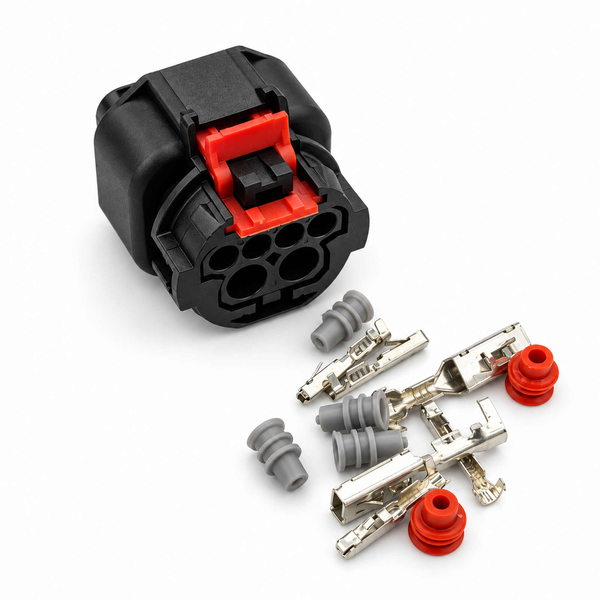 6 Pin Connector Plug For BMW - Unwired Kit With Terminals Seals - OE 2302238-1 8992188-01 2302239-1 – C379 – image 3