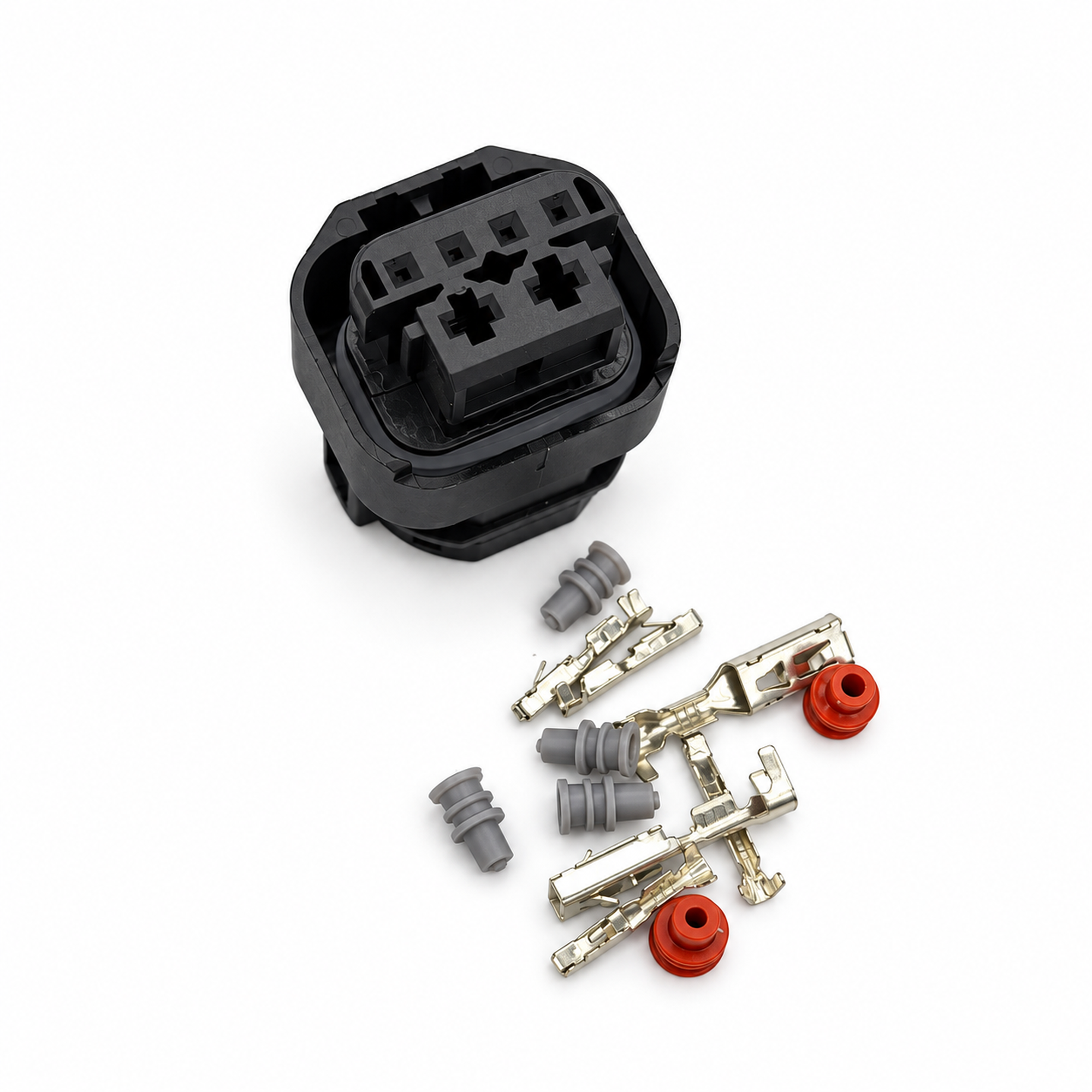 6 Pin Connector Plug For BMW - Unwired Kit With Terminals Seals - OE 2302238-1 8992188-01 2302239-1 – C379 – image 4