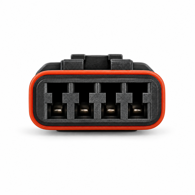 4 Pin Male & Female Connector Plug For Harley Davidson - Unwired Kit - OE MX19004S51 / MX19004P51 – C394 – image 3