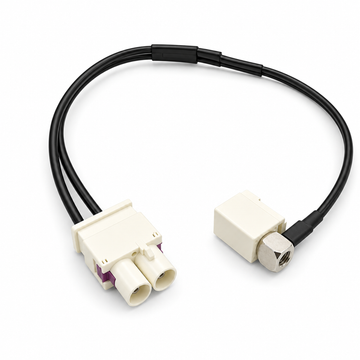 2 Pin Aerial Adaptor RCD330 RCD360 For RCD330 RCD360 VW T5.1 T6 Single Fakra Double Twin Dual AL369 - OE – C461 – image 1