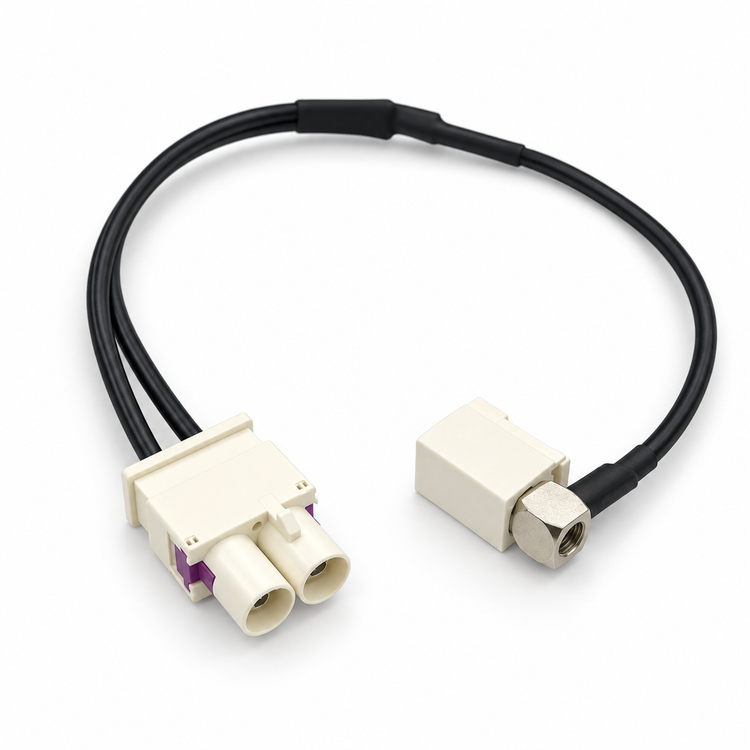 2 Pin Aerial Adaptor RCD330 RCD360 For RCD330 RCD360 VW T5.1 T6 Single Fakra Double Twin Dual AL369 - OE – C461 – image 2