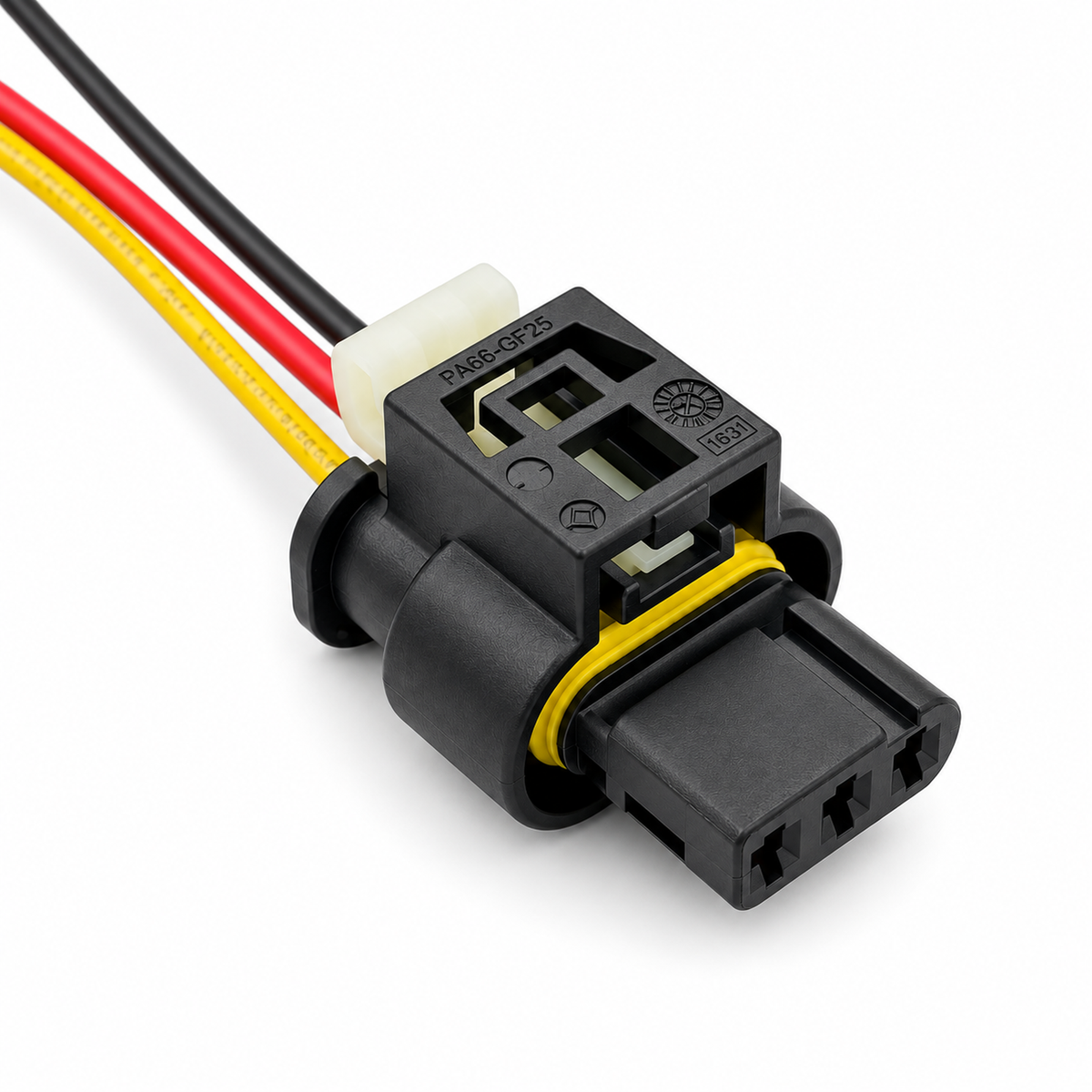 3 pin Wire Harness Connector For Tesla Model S 2016-2018 Front Bumper Parking - Prewired 15cm 18AWG - OE – C472 – image 1