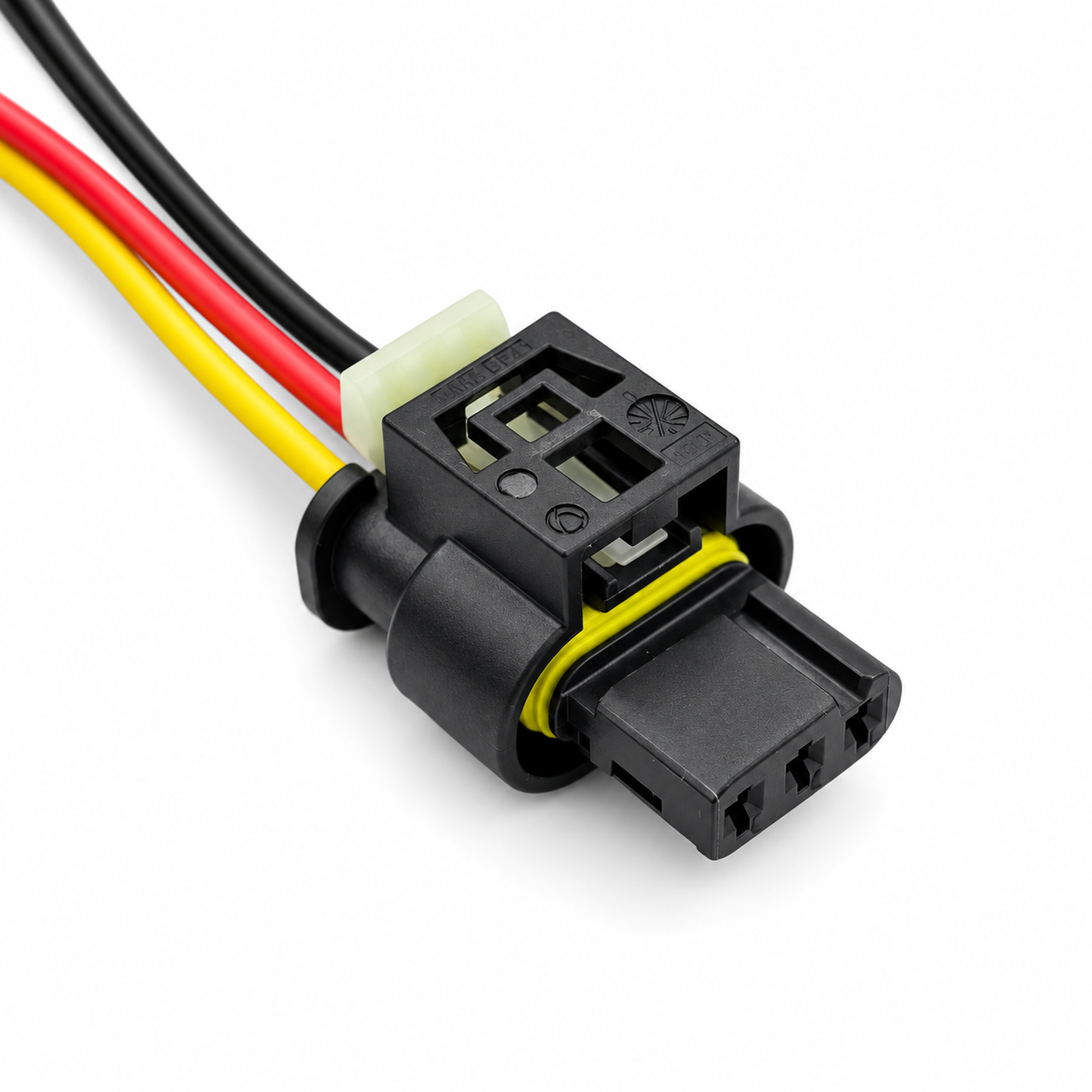 3 pin Wire Harness Connector For Tesla Model S 2016-2018 Front Bumper Parking - Prewired 15cm 18AWG - OE – C472 – image 2