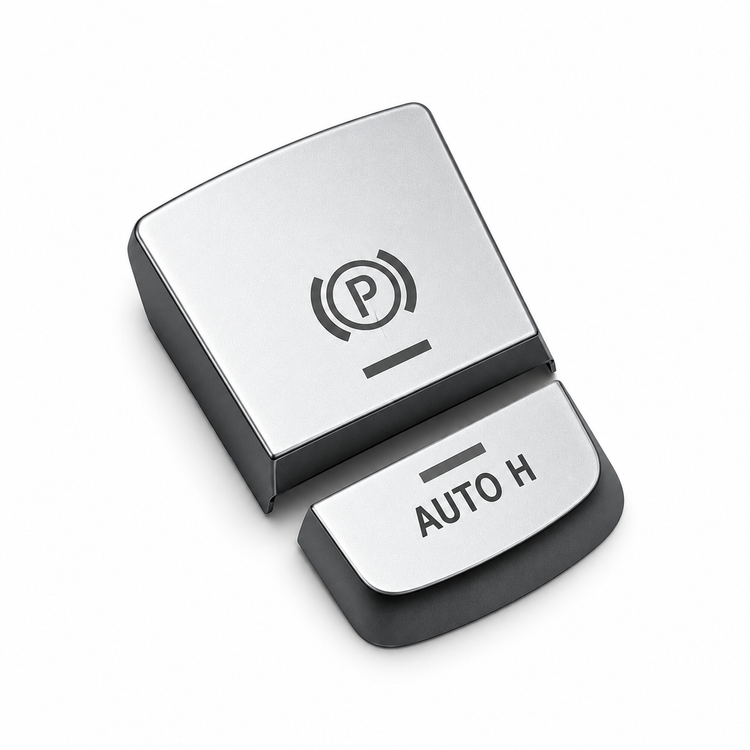 BMW X5 X6 F15 F16 Inner Console Electronic Handbrake Auto H Button Cover – C473 – image 1