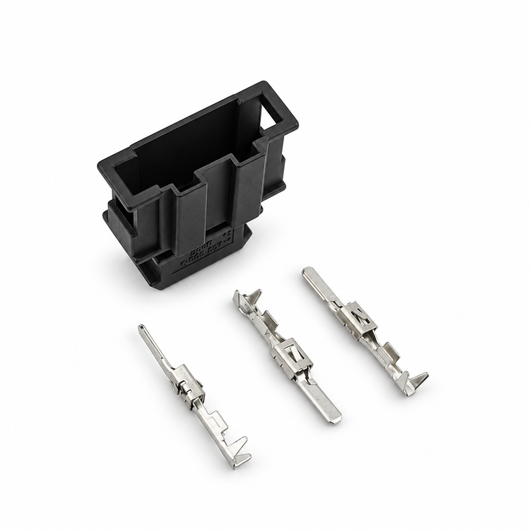 3 Pin Male 2.8mm Unsealed Connector Housing Unwired Kit - VW Audi Seat Skoda VAG 191972713 – C479/3pinUnwired – image 4