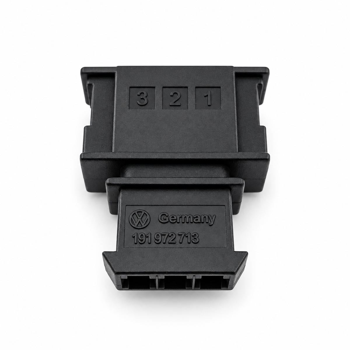 3 Pin Male 2.8mm Unsealed Connector Housing Unwired Kit - VW Audi Seat Skoda VAG 191972713 – C479/3pinUnwired – image 5