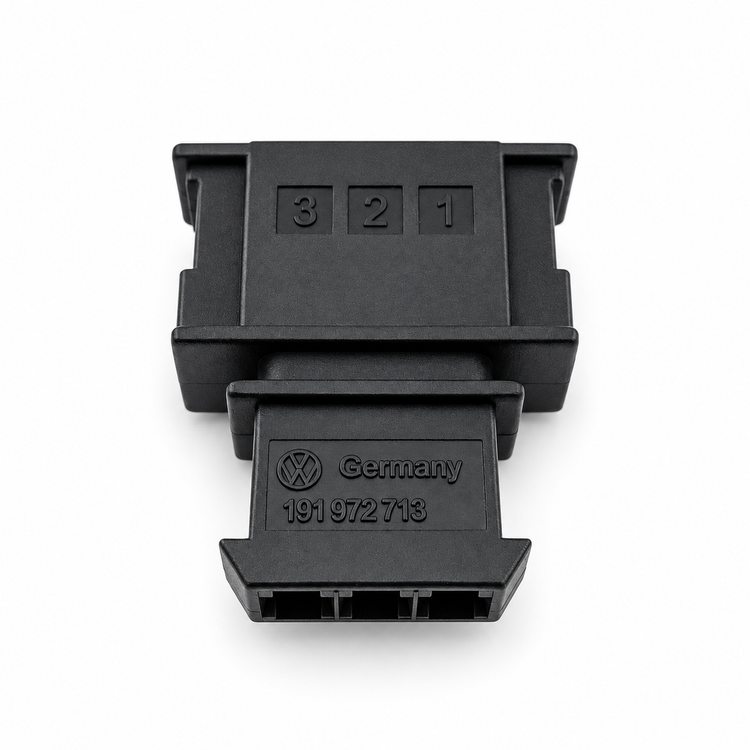 3 Pin Male 2.8mm Unsealed Connector Housing Unwired Kit - VW Audi Seat Skoda VAG 191972713 – C479/3pinUnwired – image 5