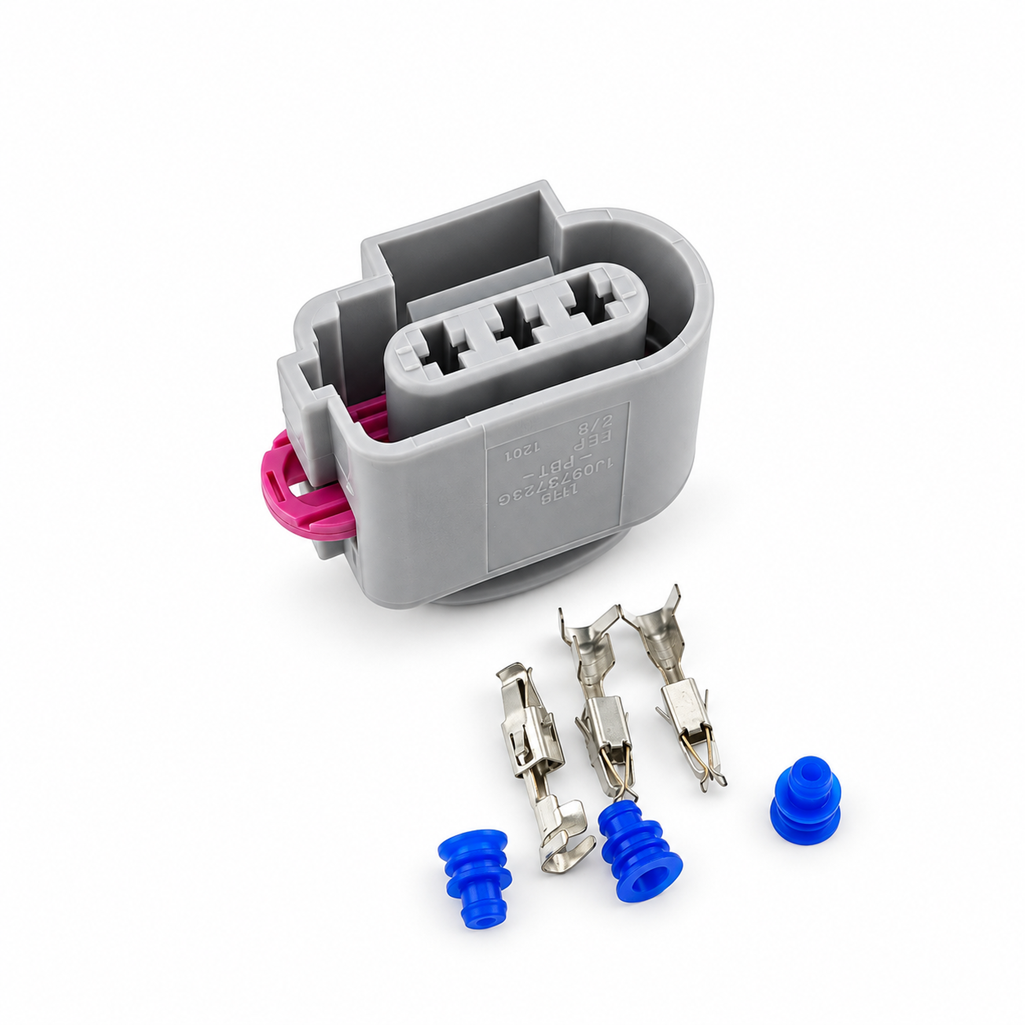 3 Pin AC Pressure Switch Knock & Cam Sensor Connector Plug Unwired Kit - Audi VW Seat Skoda – C480/3pinUnwired – image 4