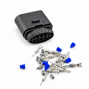 14 Pin Headlight Xenon Lamp Connector Plug Unwired Kit - VW Audi Seat Skoda 1J0973737 1J0973837 – C481/14pinUnwired – image 3