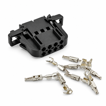 8 Pin 1.5mm Series Connector Plug Unwired Kit - VW Audi Seat Skoda 3B0972724 3B0972734