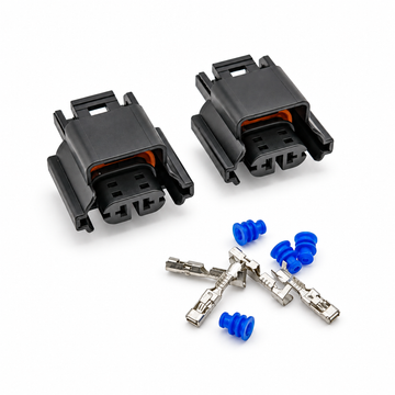 2 Pin Fog Light Connector Plug Unwired Kit 2 Pack - VW Audi Passat Seat Skoda 3D0941165A