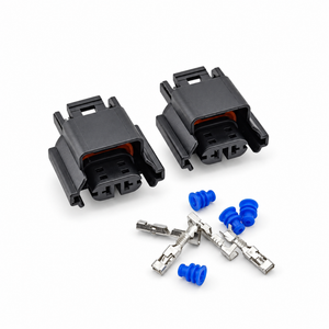 2 Pin Fog Light Connector Plug Unwired Kit 2 Pack - VW Audi Passat Seat Skoda 3D0941165A – C484/2pinUnwired – image 2