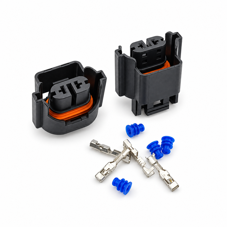 2 Pin Fog Light Connector Plug Unwired Kit 2 Pack - VW Audi Passat Seat Skoda 3D0941165A – C484/2pinUnwired – image 4