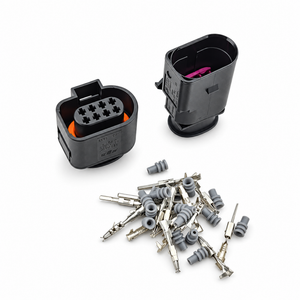 8 Pin Male & Female Connector Plug Pair Unwired Kit - VW Audi Radar Gearbox 1J0973714 1J0973814 – C486/8pinUnwired – image 4