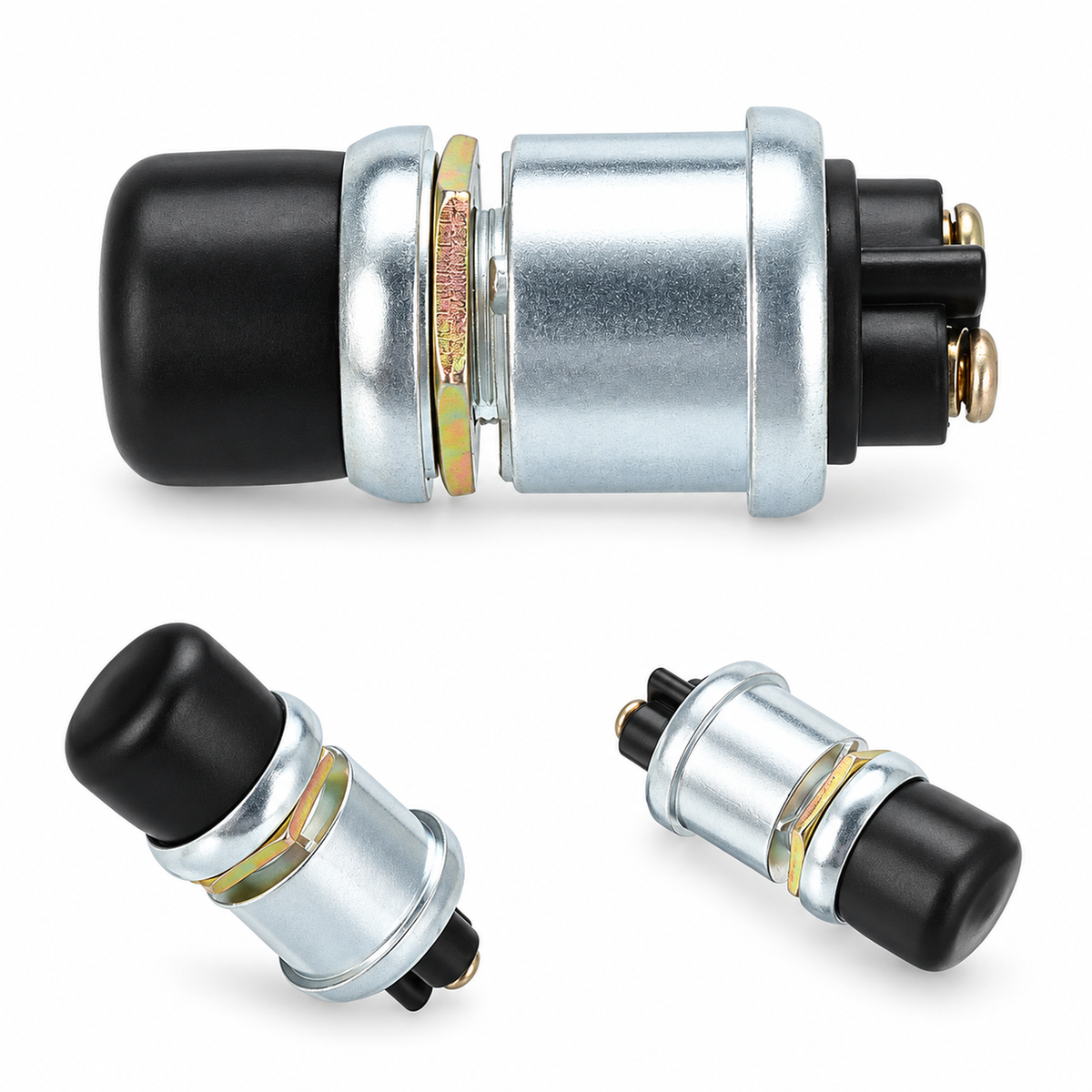 12V 60Amps Waterproof Car Boat Momentary Ignition Push Button Starter Switch – C7/Switch.c4b – image 2