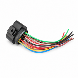Halogen Headlight Front Lamp Connector 10 Pin Fit For Audi VW Skoda 1J0973735 – #C8/cable.c8f – image 2