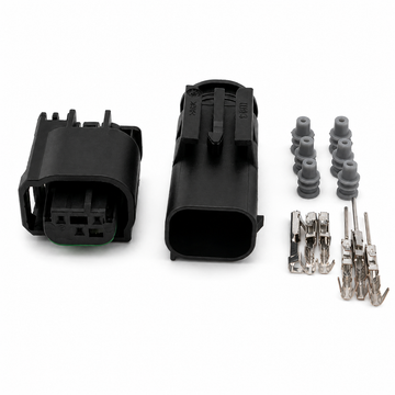 3 Pin Radar Sensor Socket Connector For BMW Benz 9-967081-1 968402-1 1-967642