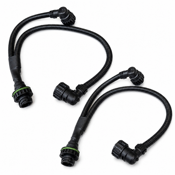 7 Pin Twistlock Y Cable Split Looms For Scania Two Rear Lamps - Pack of 2