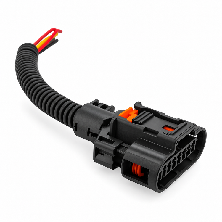 7 Pin Coil Pack Connector Plug & Conduit for GM Vauxhall Corsa Mokka Insignia – Conduit/B11 – image 1