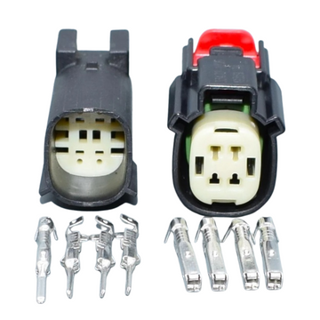 Connector Set for Harley Davidson Molex MX150 33472-4001, 33482-4001, 72177-07BK