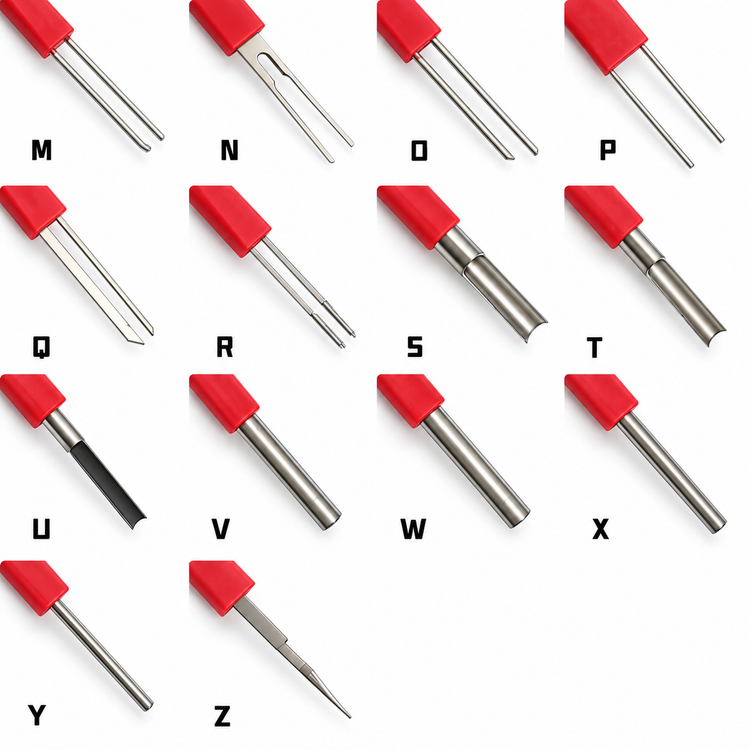 Universal 26pc Auto Electrician Terminal Removal Tool Set – D-Pin-Set-Box/26pc/BlackBox – image 3
