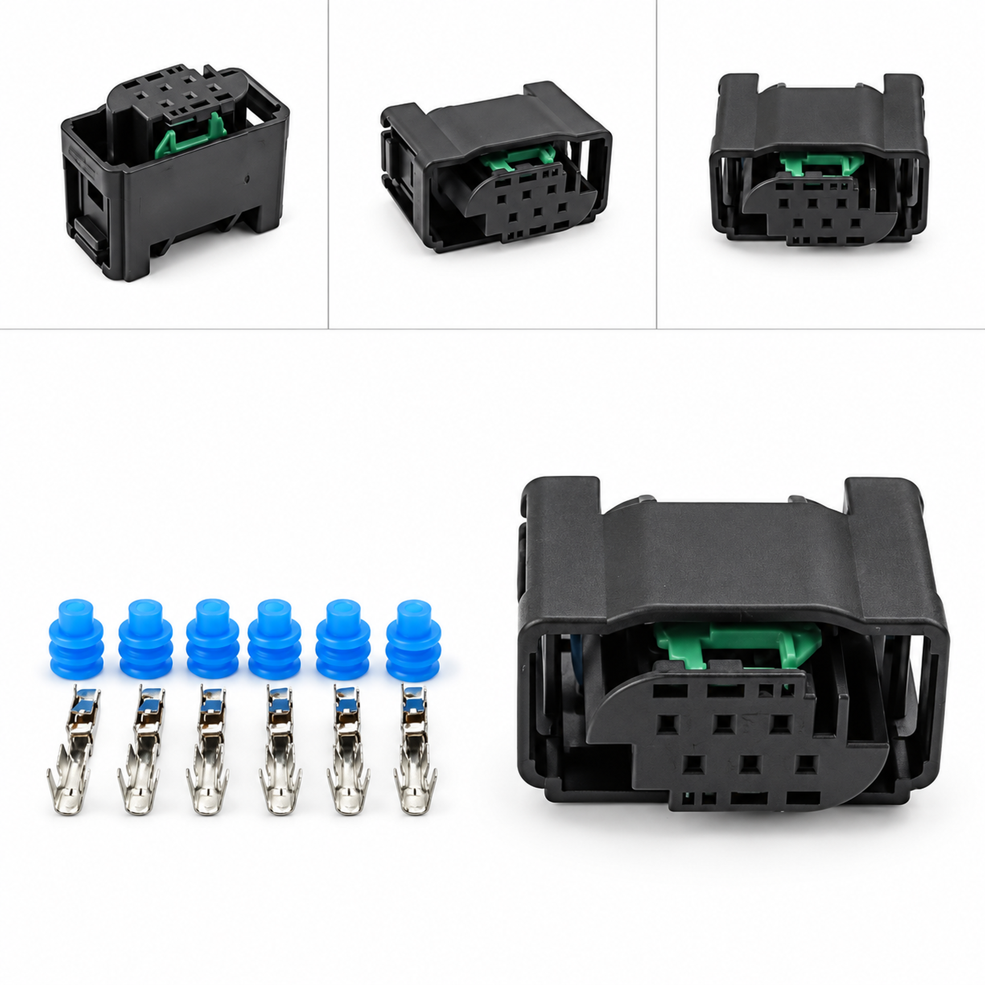 6 Pin 1-967616-1 Female Cable Connector Terminals 6 Way Connector Automotive – D15/6pin.e12. – image 1