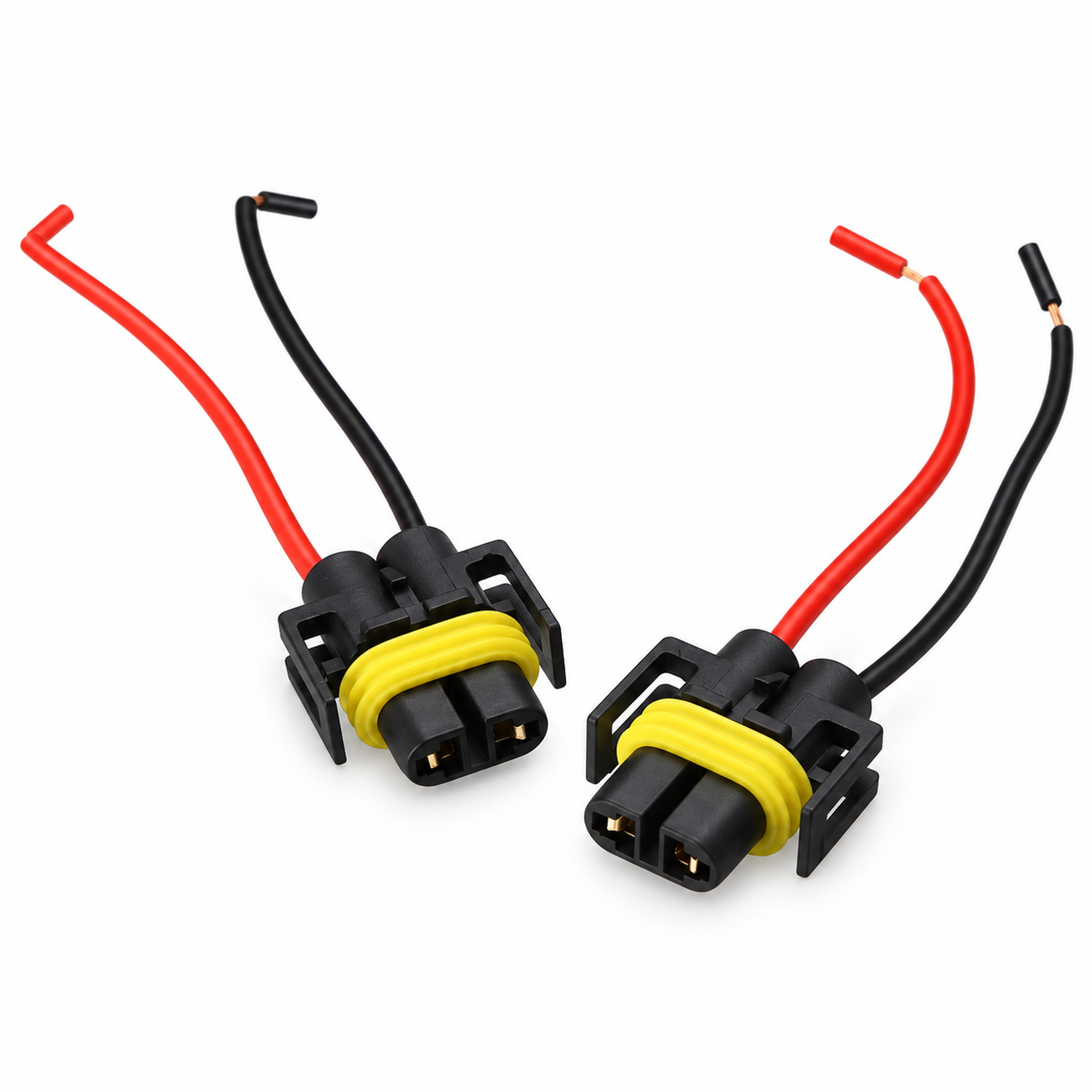 2pcs H11 Headlight 2 Pin Connector Plug Wire for Toyota Avensis Prius 2009 to 2016 – D18/x2cable.q86 – image 3