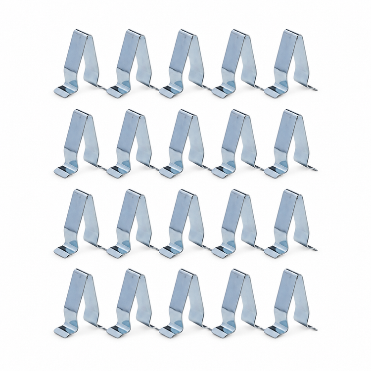 20pcs Metal Interior Trim Panel Lining Spring Clips 16mm or 22mm Vehicle Interior – D19/Clips/20pcs/16mm – image 1