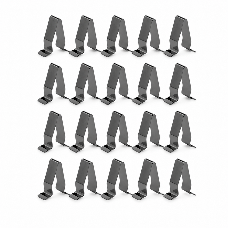 20pcs Metal Interior Trim Panel Lining Spring Clips 16mm or 22mm Vehicle Interior – D19/Clips/20pcs/16mm – image 2