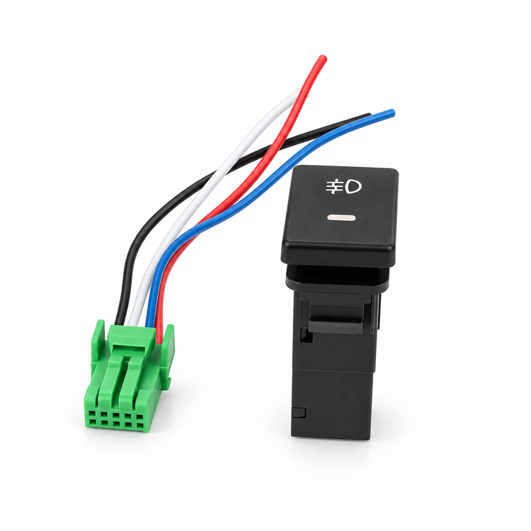 DC12V Rear Fog light Push Switch 4 Wire Button For Prius Toyota Corolla Camry – D21/Fog.s65 – image 4